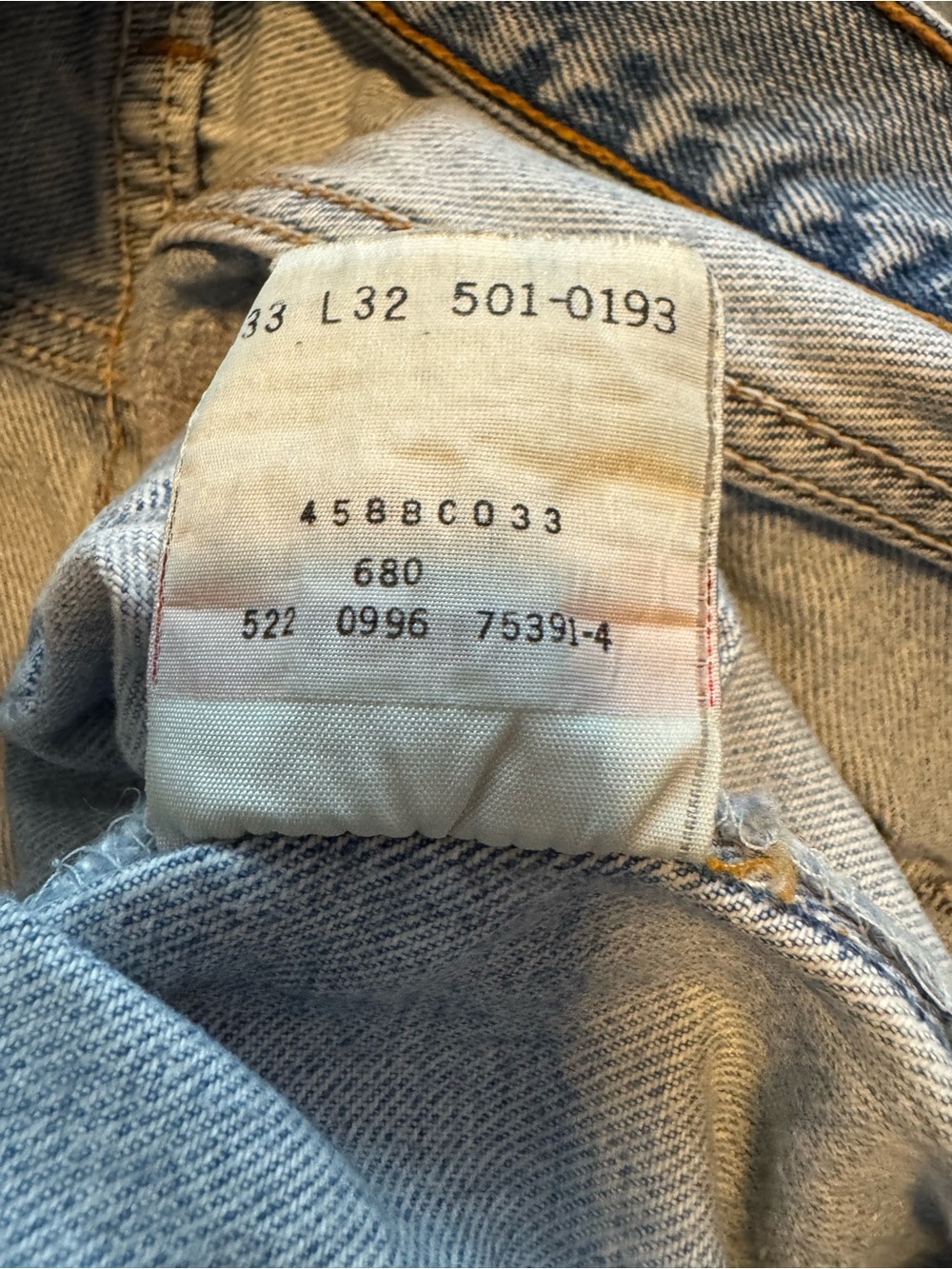 Vintage Levi’s 501 32”x30” made in USA 1996 - Picture 11 of 11